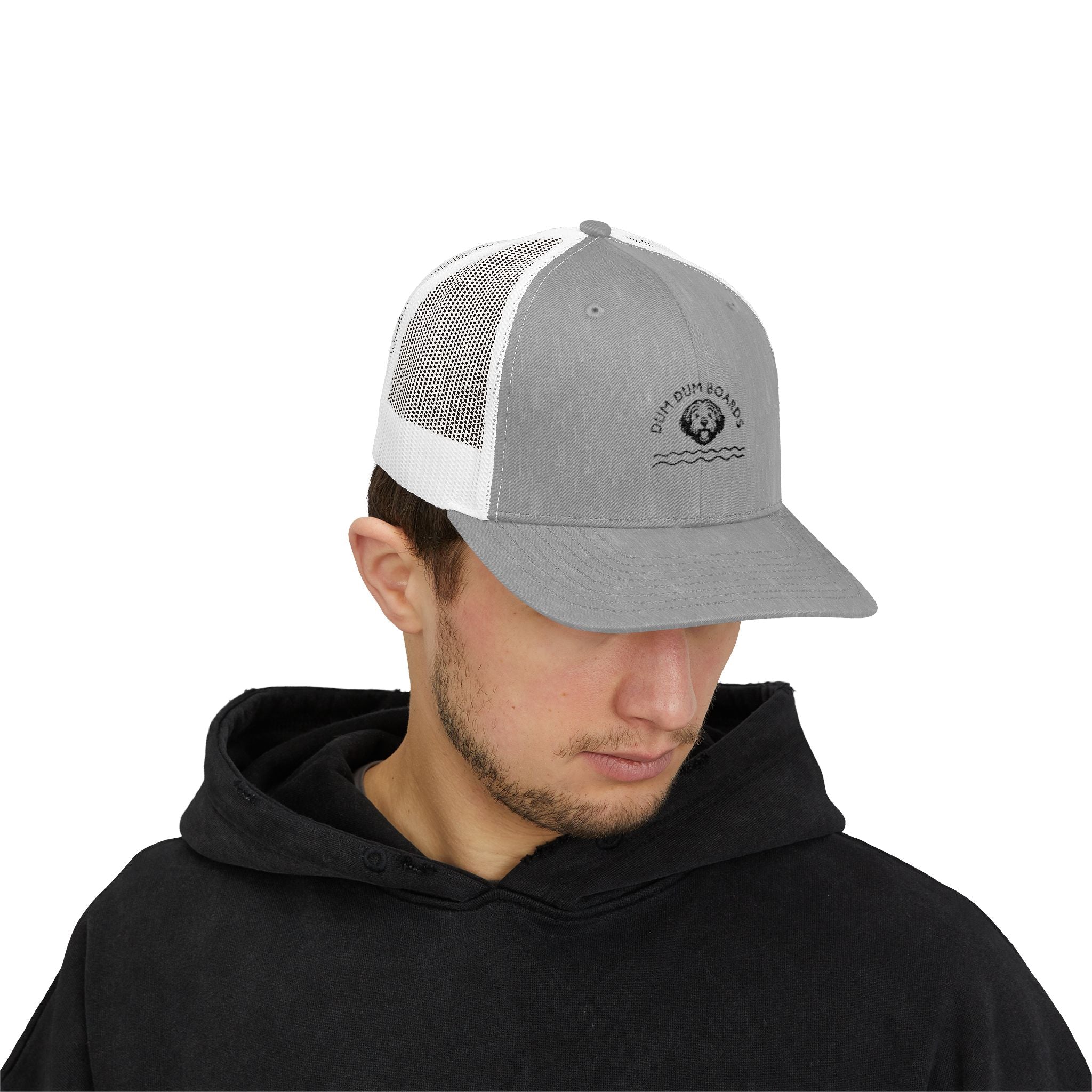 Founder’s Collection Trucker Hat - Gray/White