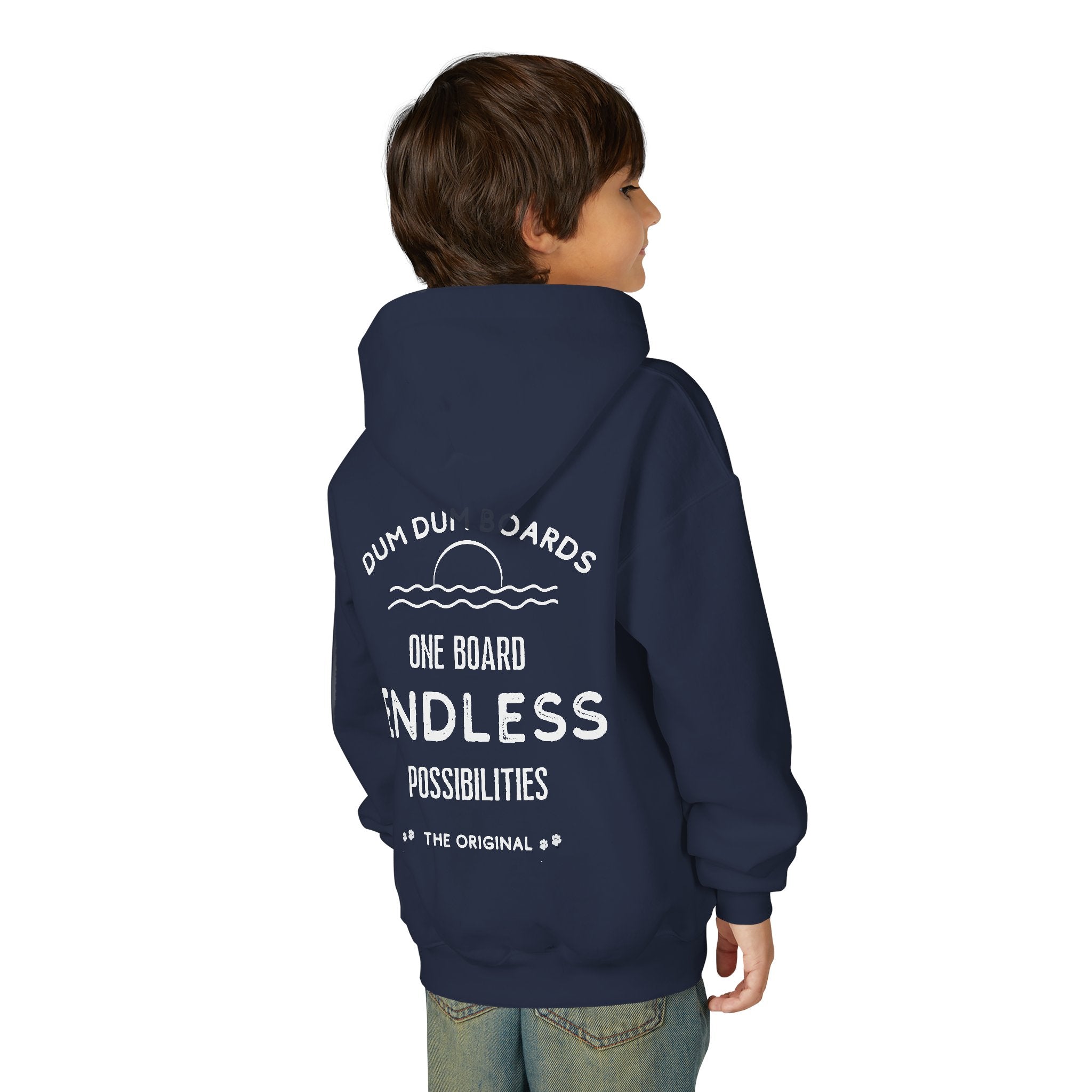 Founder's Collection Youth Hoodie -Navy