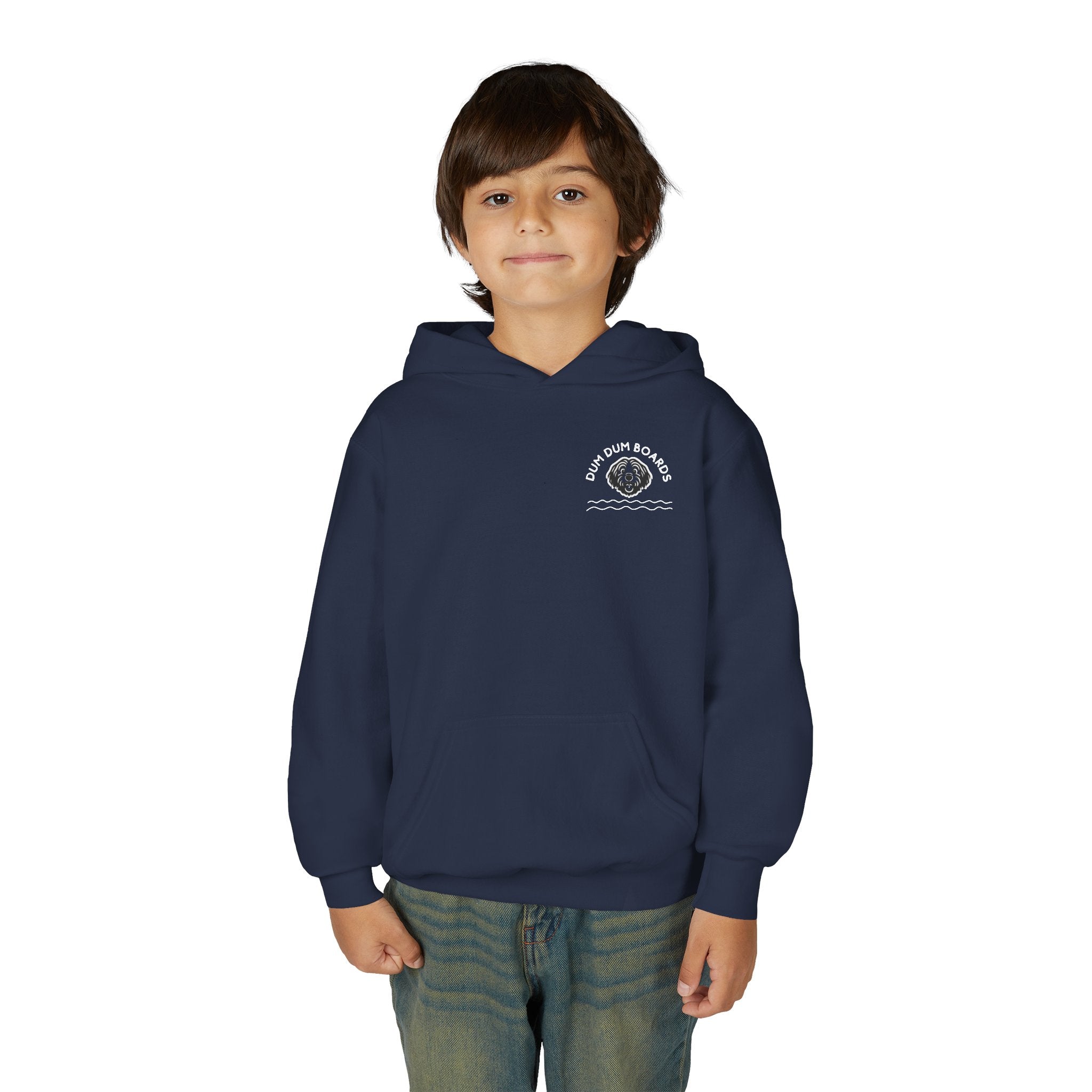 Founder's Collection Youth Hoodie -Navy