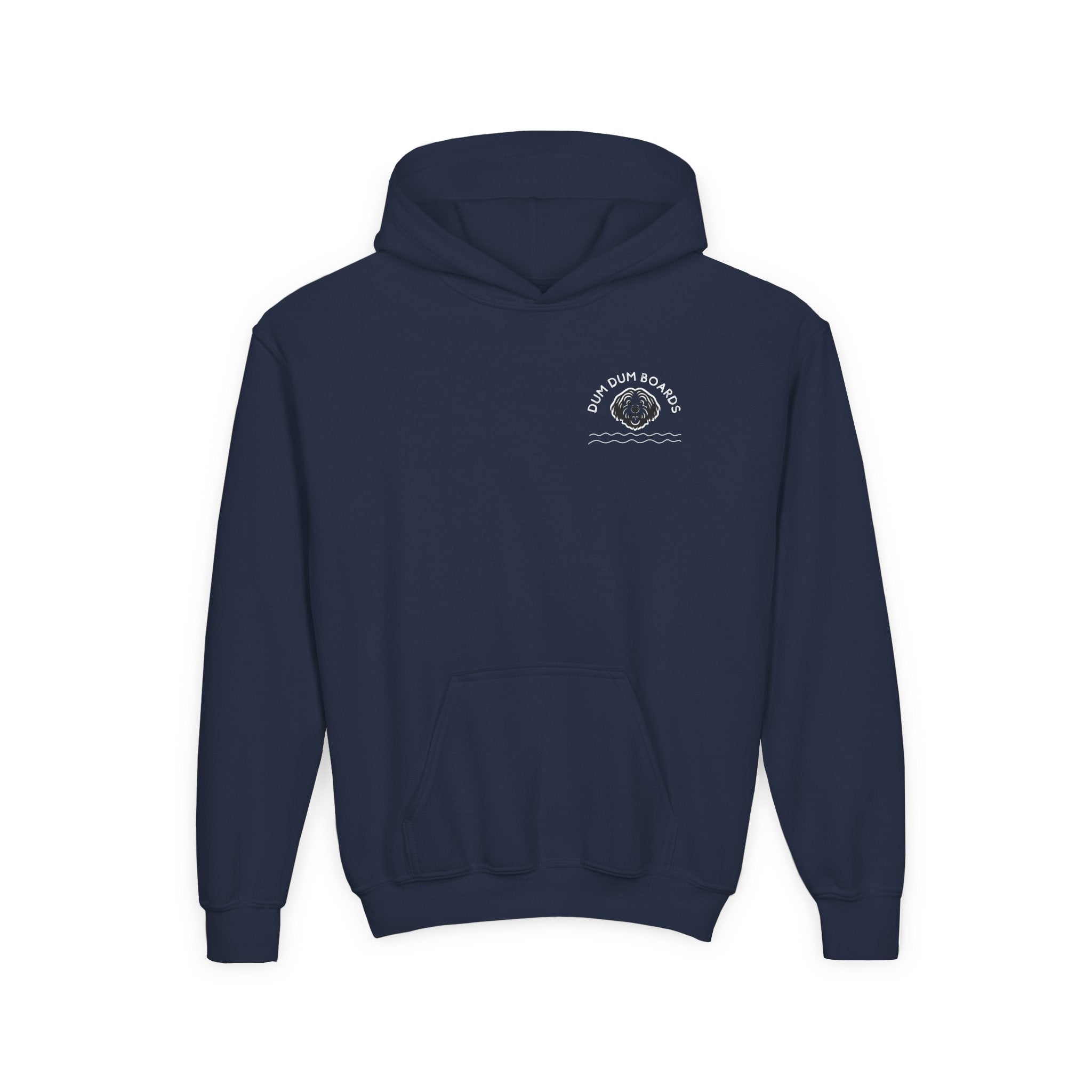 Founder's Collection Youth Hoodie -Navy