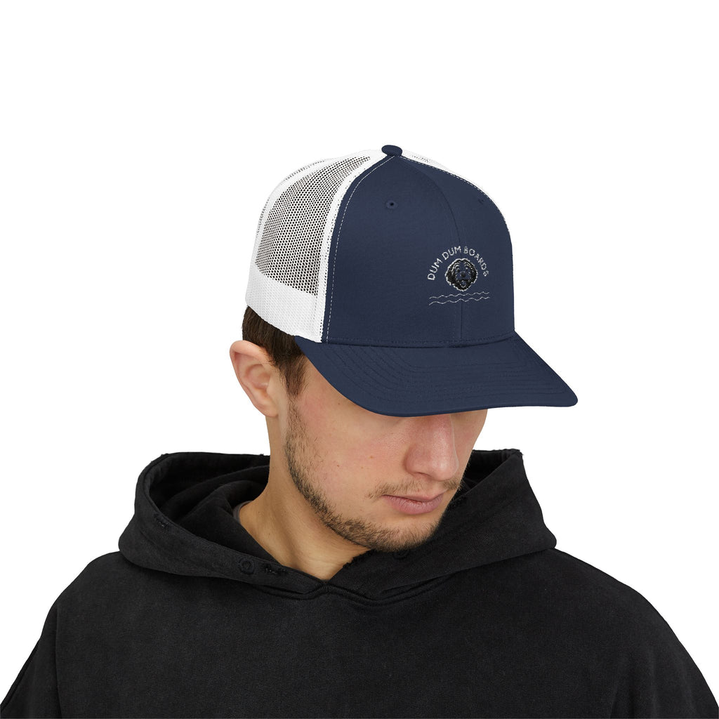 Founder’s Collection Trucker Hat - Navy/White