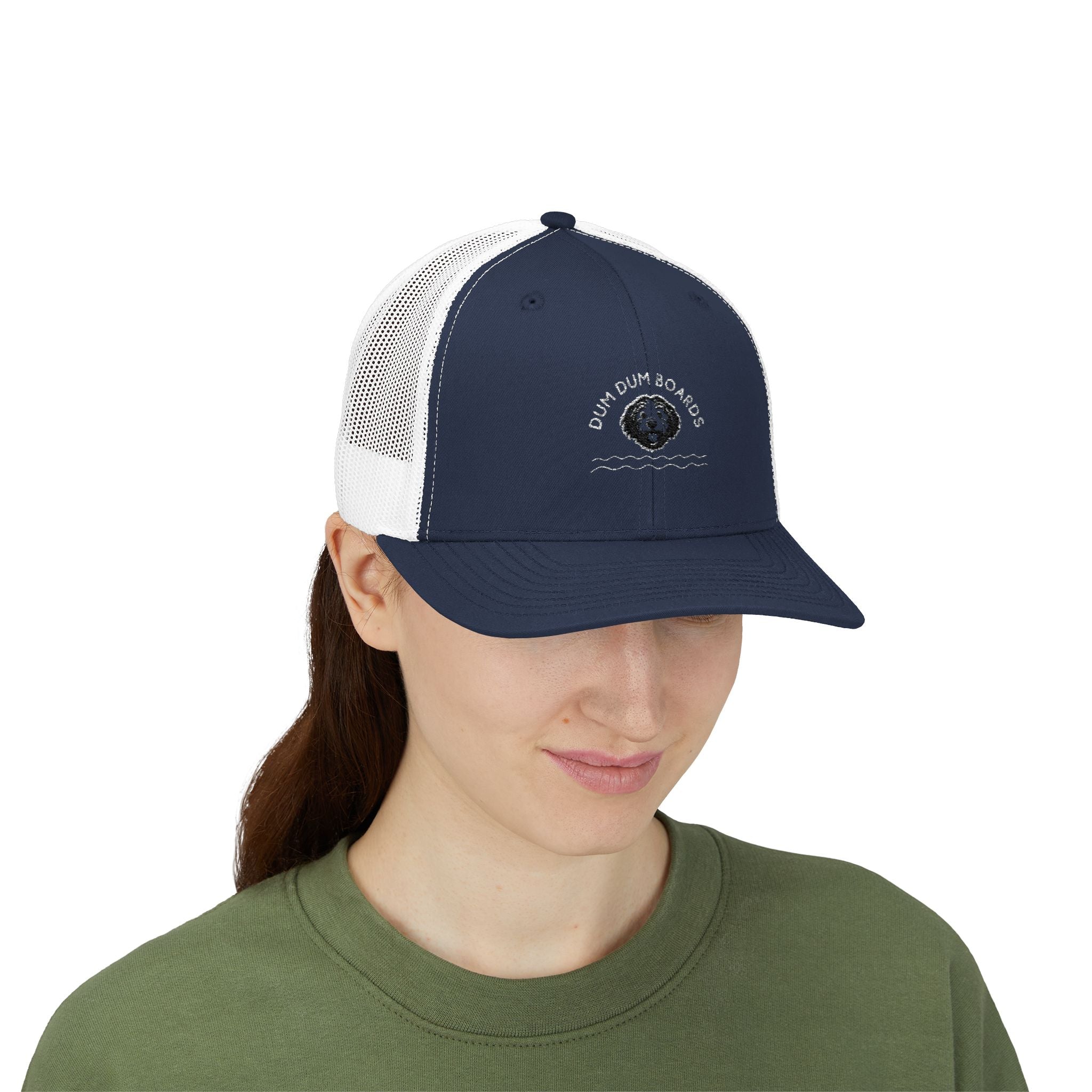 Founder’s Collection Trucker Hat - Navy/White