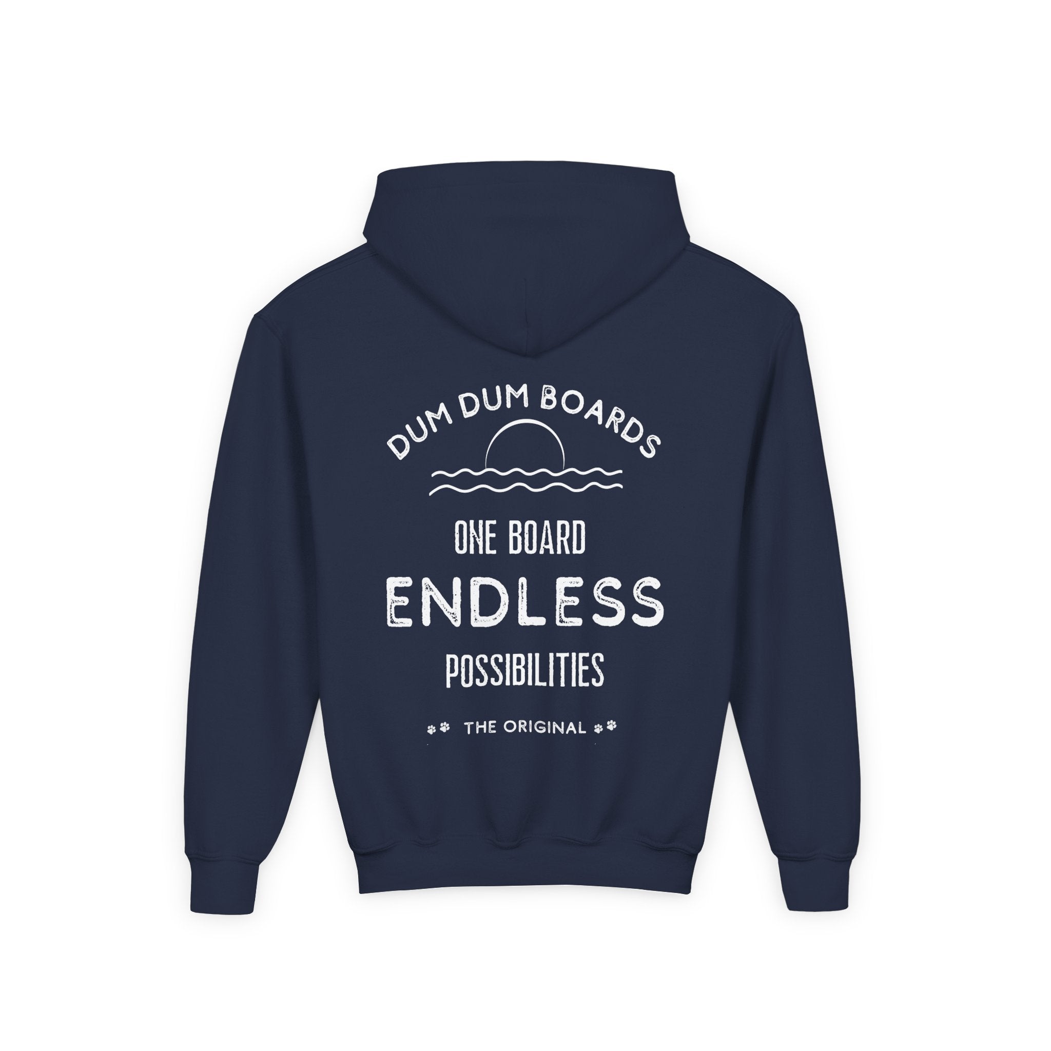 Founder's Collection Youth Hoodie -Navy