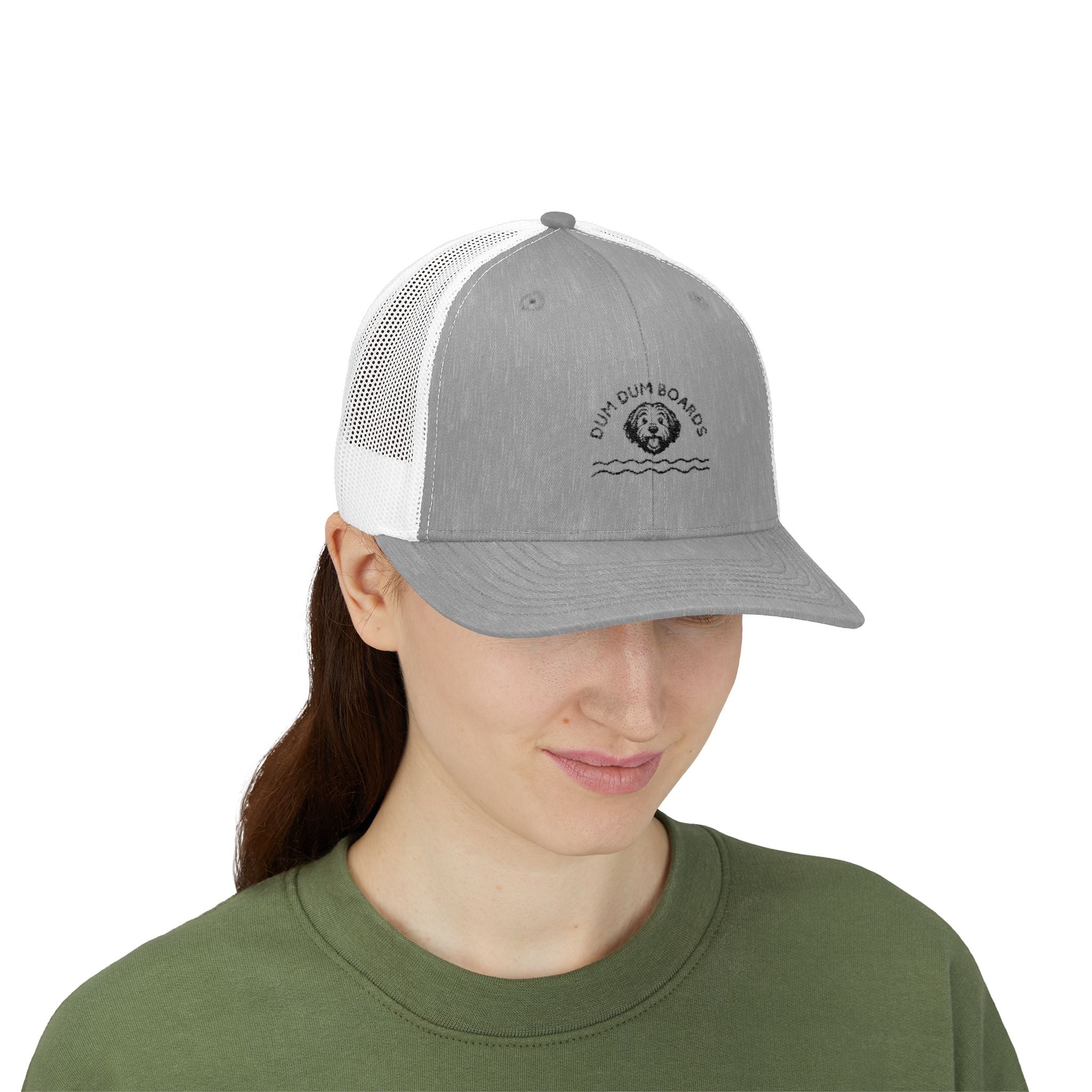 Founder’s Collection Trucker Hat - Gray/White